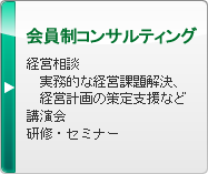 会員制コンサルティング 経営相談 実務的な経営課題解決、経営計画の策定支援など 講演会 研修・セミナー